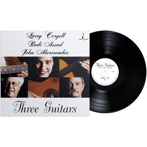 Larry Coryell, Badi Assad & John Abercrombie - Three Guitars - LP