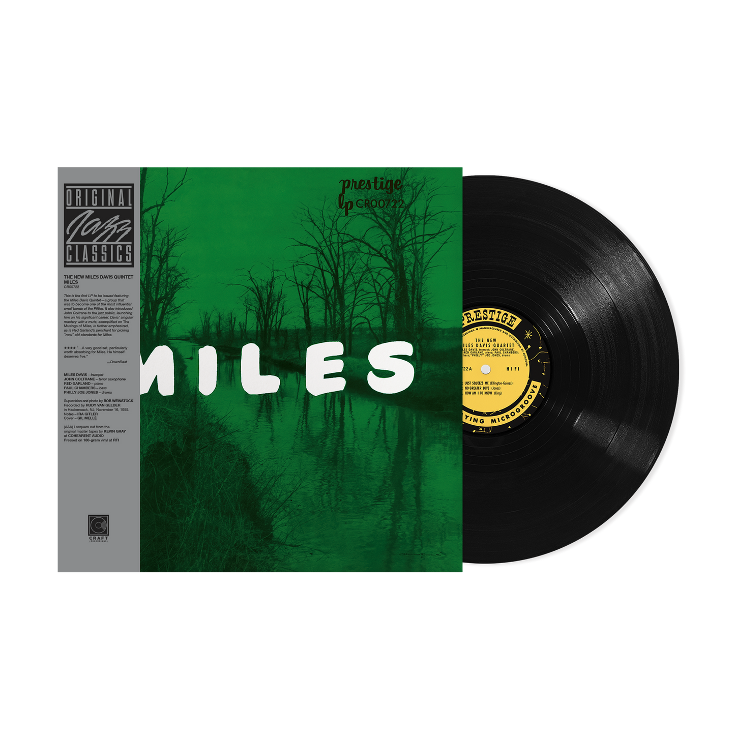 The Miles Davis Quintet - Miles: The New Miles Davis Quintet - OJC LP
