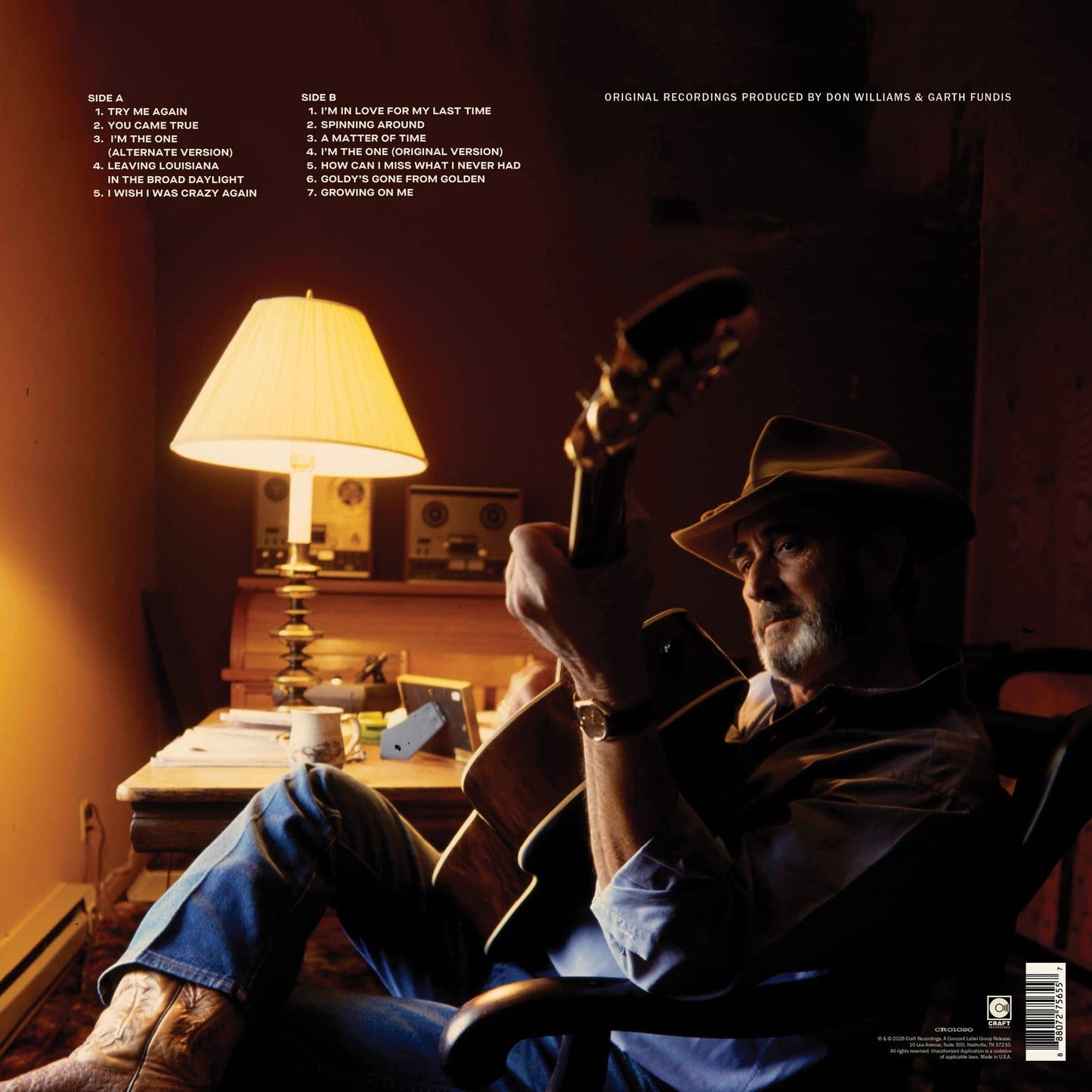 Don Williams - Epilogue: The Cellar Tapes - LP