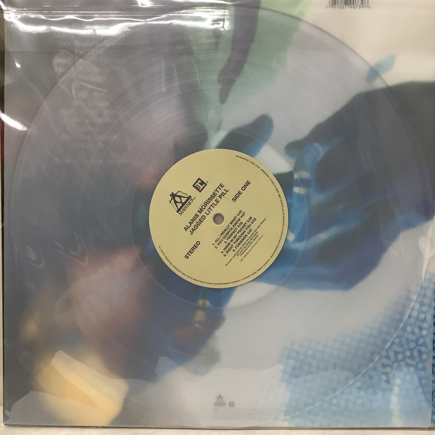 Alanis Morissette - Jagged Little Pill - Autographed LP