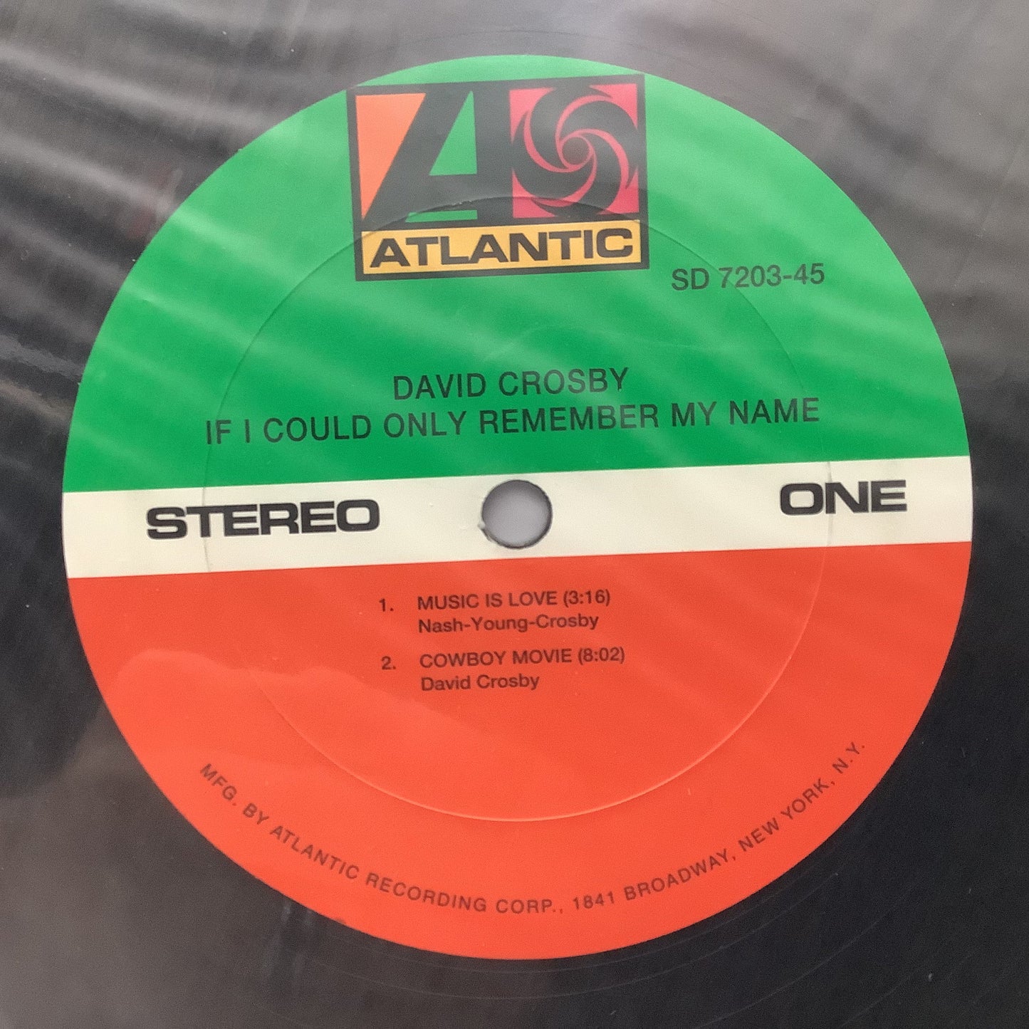 David Crosby - If I Could Only Remember My Name - Classic 45RPM 4x LP