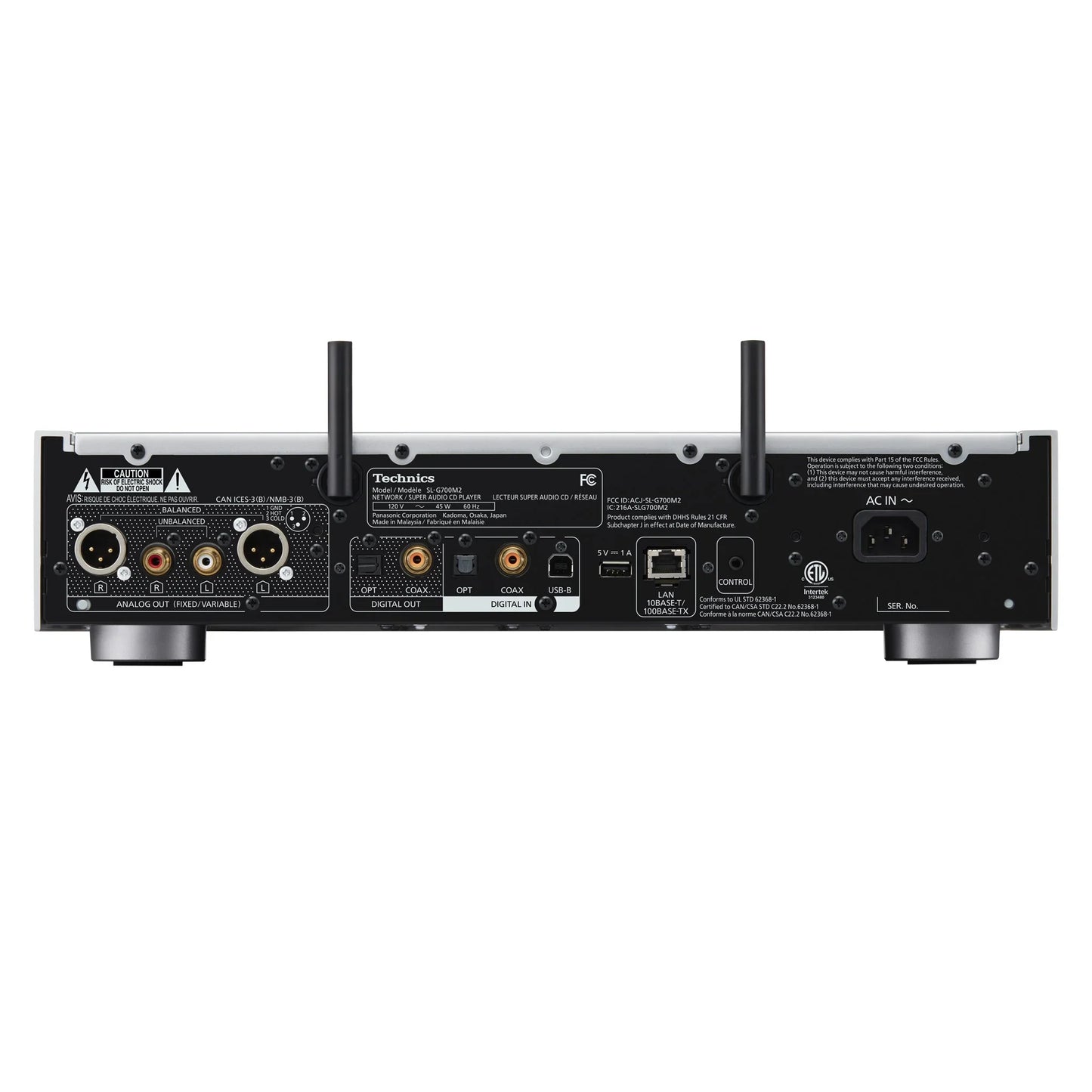 Technics - Network / Super Audio CD Player - SL-G700M2