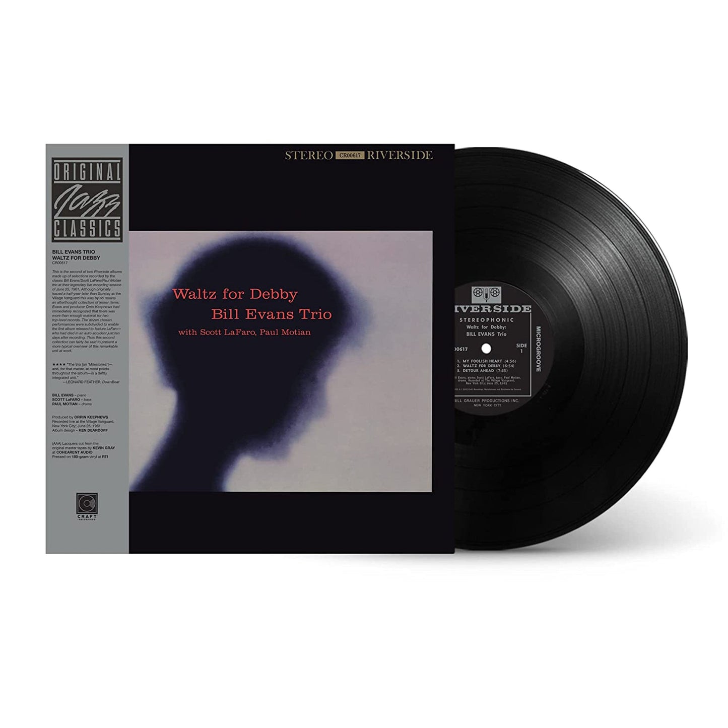 Bill Evans Trio - Waltz for Debby - OJC LP