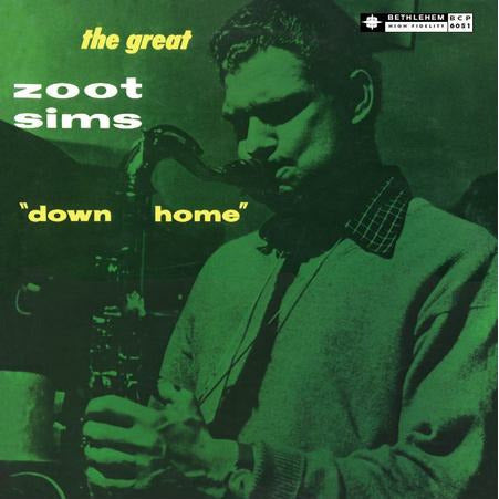Zoot Sims - Down Home - Pure Pleasure LP