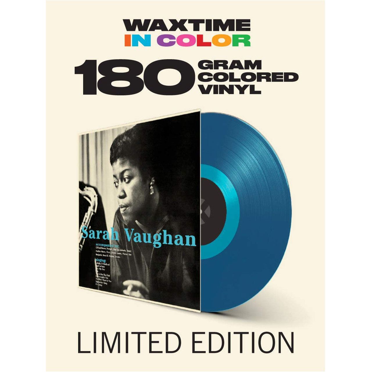 Sarah Vaughan - Sarah Vaughan with Clifford Brown - LP