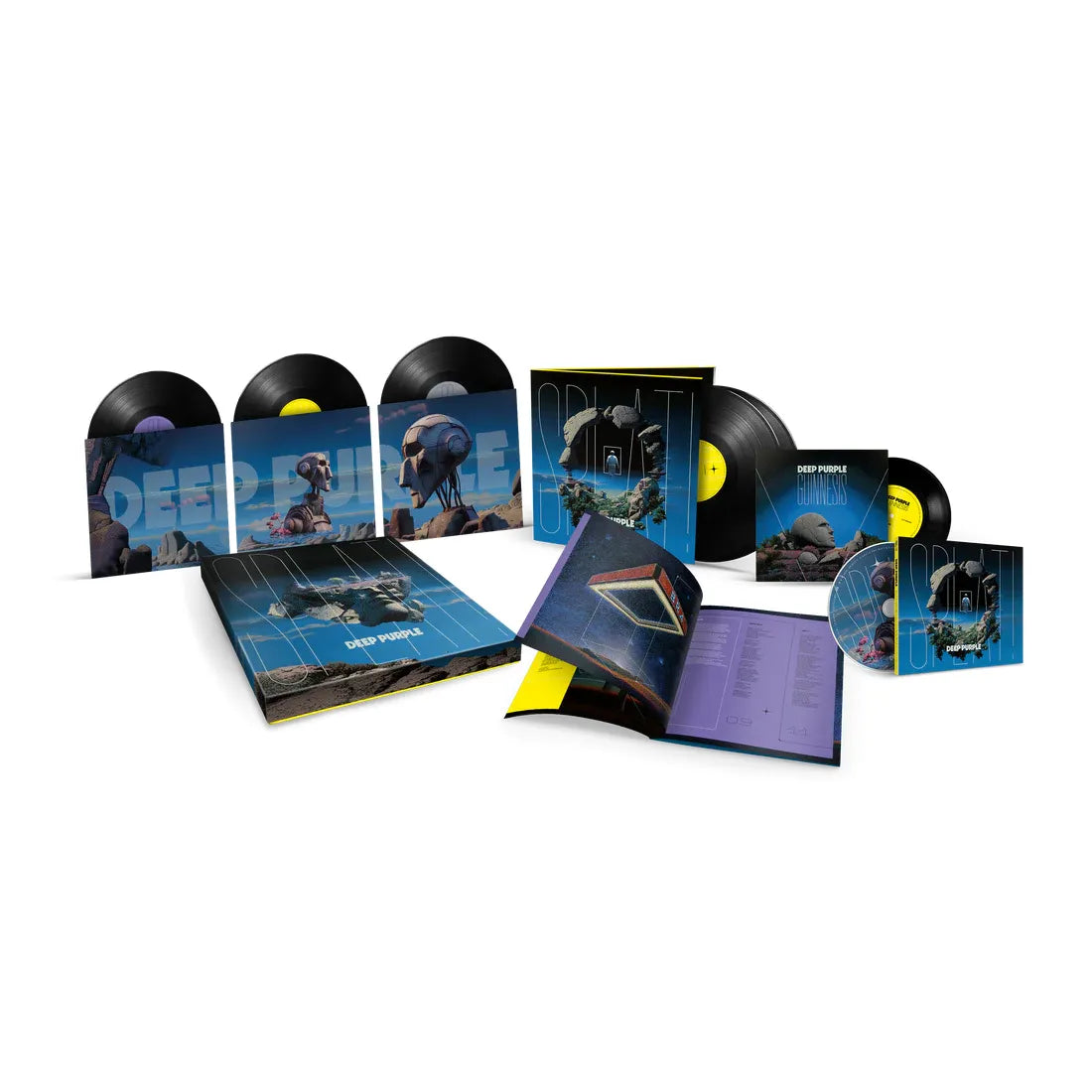 [Pre Order] Deep Purple - Splat! (Limited Edition) - 2LP, CD, 3x 10inch, 7inch + Booklet Box Set