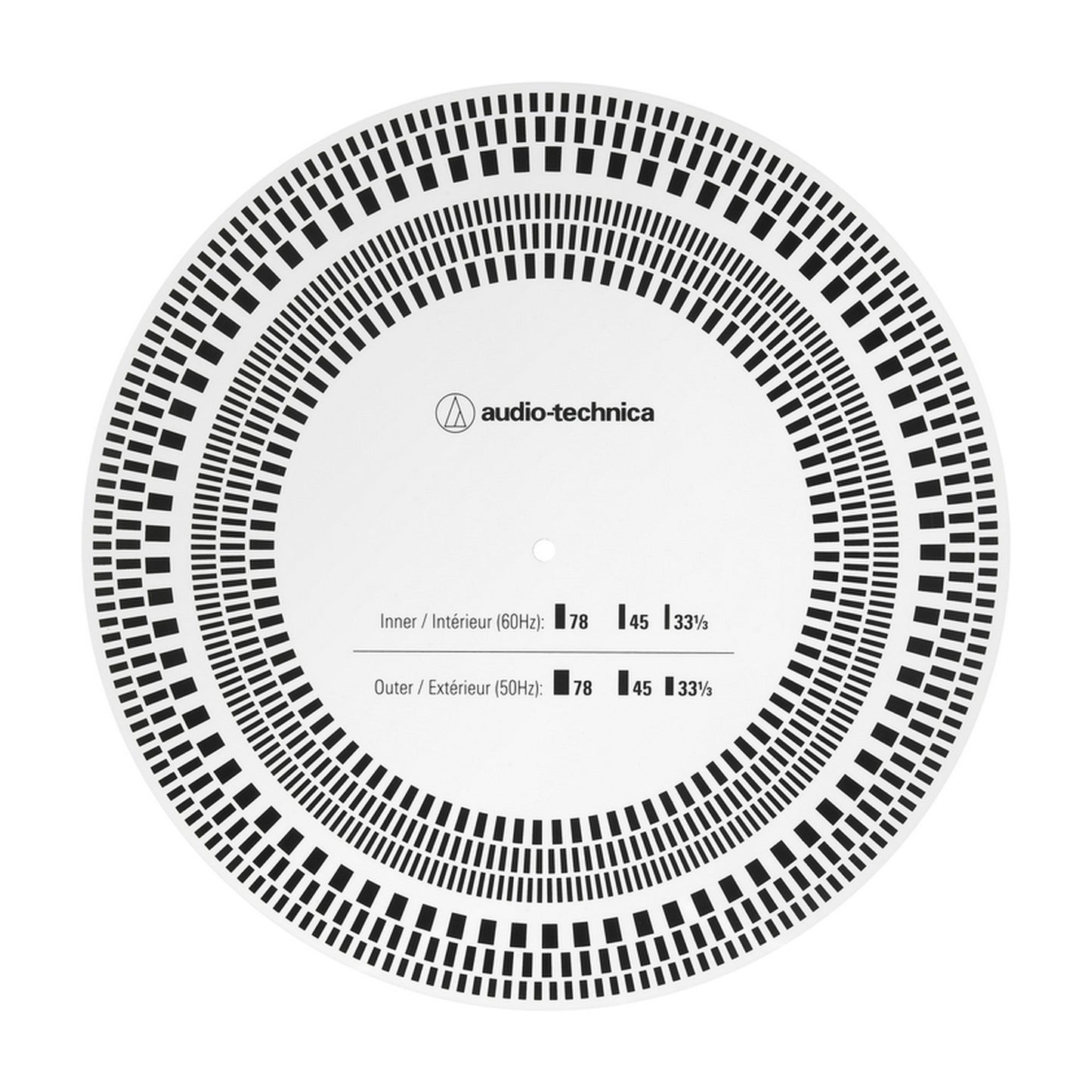 Audio Technica - AT-CAP4 Multi-Function Cartridge Alignment Protractor + Stroboscope Disc