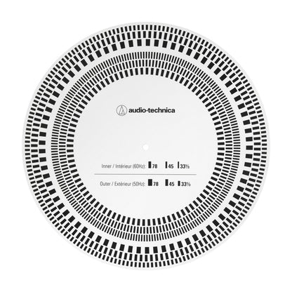 Audio Technica - AT-CAP4 Multi-Function Cartridge Alignment Protractor + Stroboscope Disc