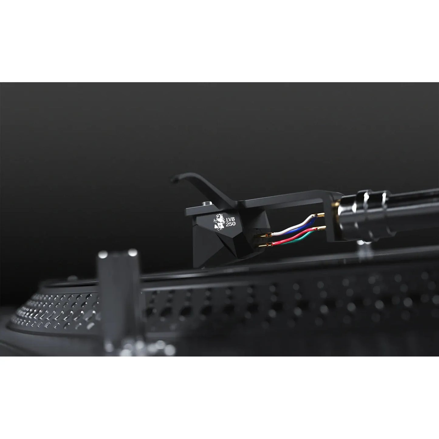 Ortofon - 2M Black LVB 250 MM Cartridge Mounted on SH-4 Headshell
