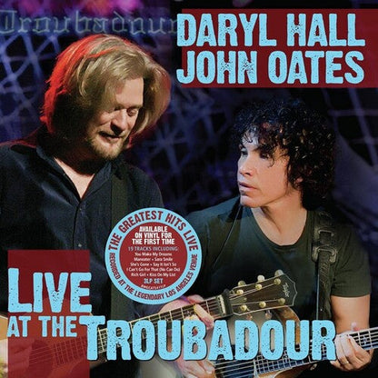 Daryl Hall & John Oates - Live At The Troubador - LP