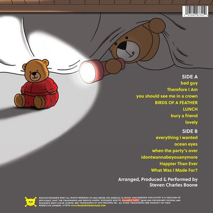 Billie Eilish perf. by Andrew Bissell - Rockabye Baby! Lullaby Renditions Of Billie Eilish - LP