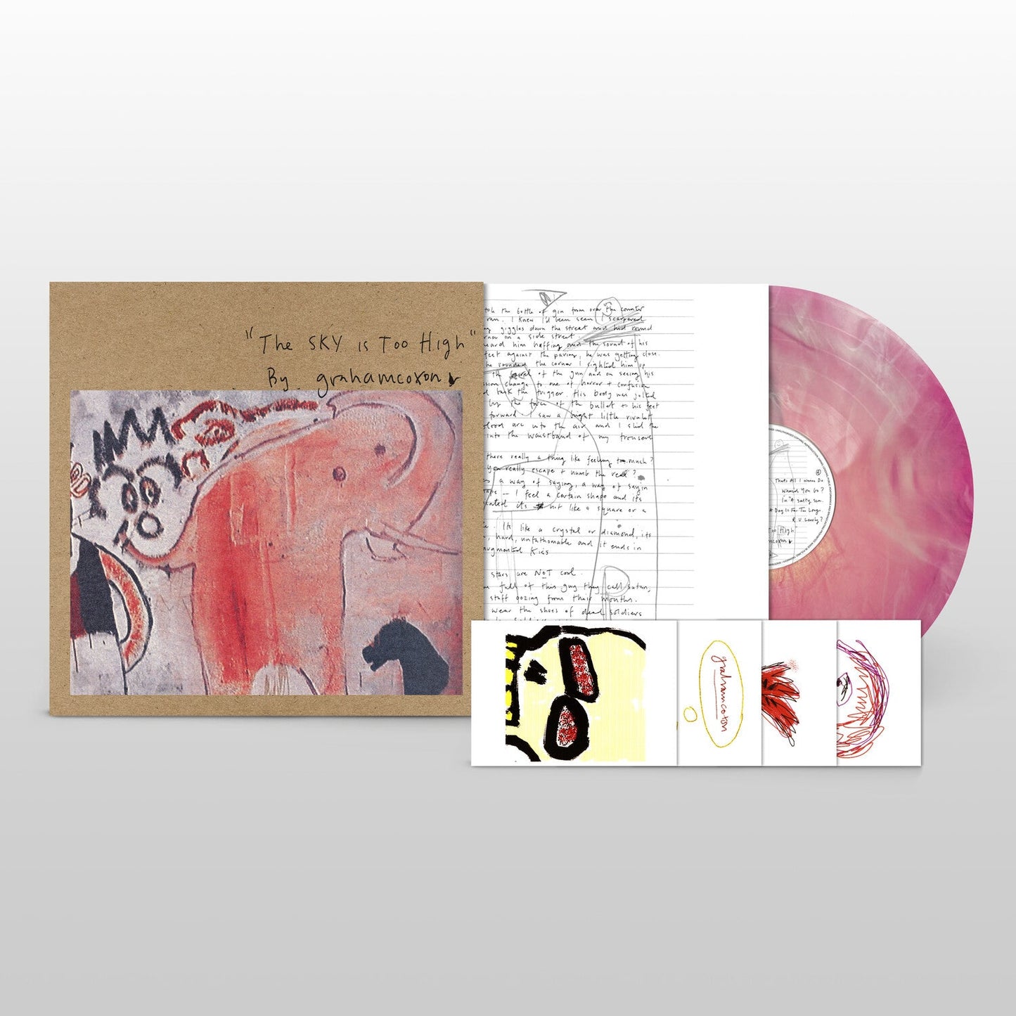 Graham Coxon - The Sky Is Too High - Indie Exclusive Marble Pink LP