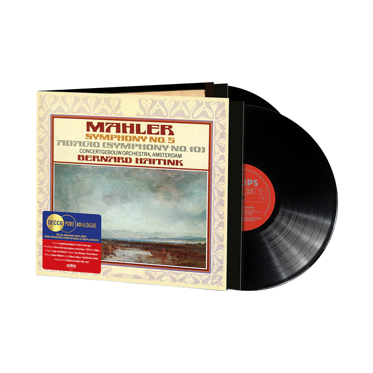 Bernard Haitink - Mahler: Symphony No.5; Adagio (Symphony No. 10) - LP