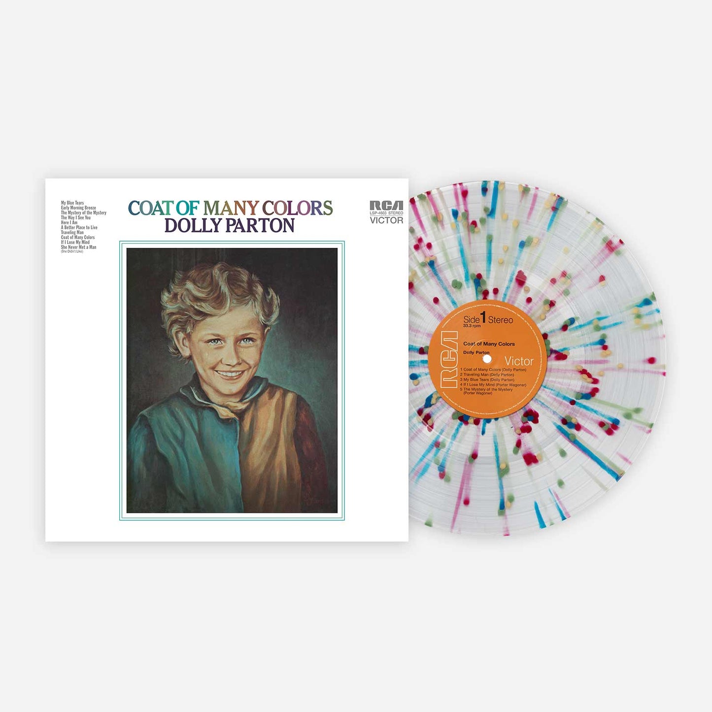 Dolly Parton - Coat of Many Colors - Vinyl Me Please LP