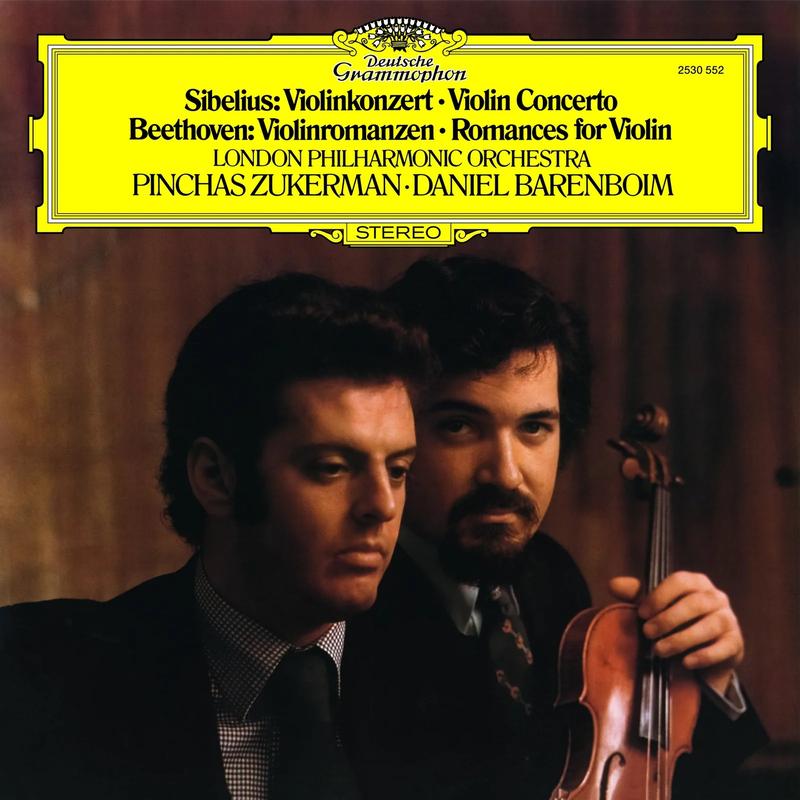 Pinchas Zukerman - Sibelius: Violin Concerto; Beethoven: Romances for Violin - Original Source Series LP