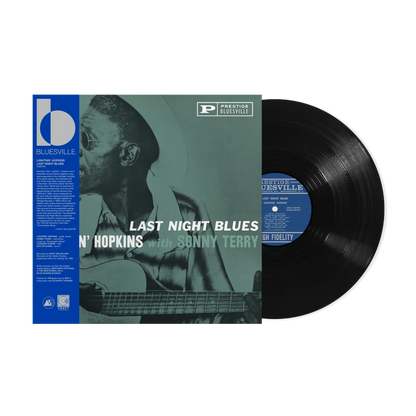 Lightin' Hopkins - Last Night Blues - Bluesville Acoustic Sound Series LP
