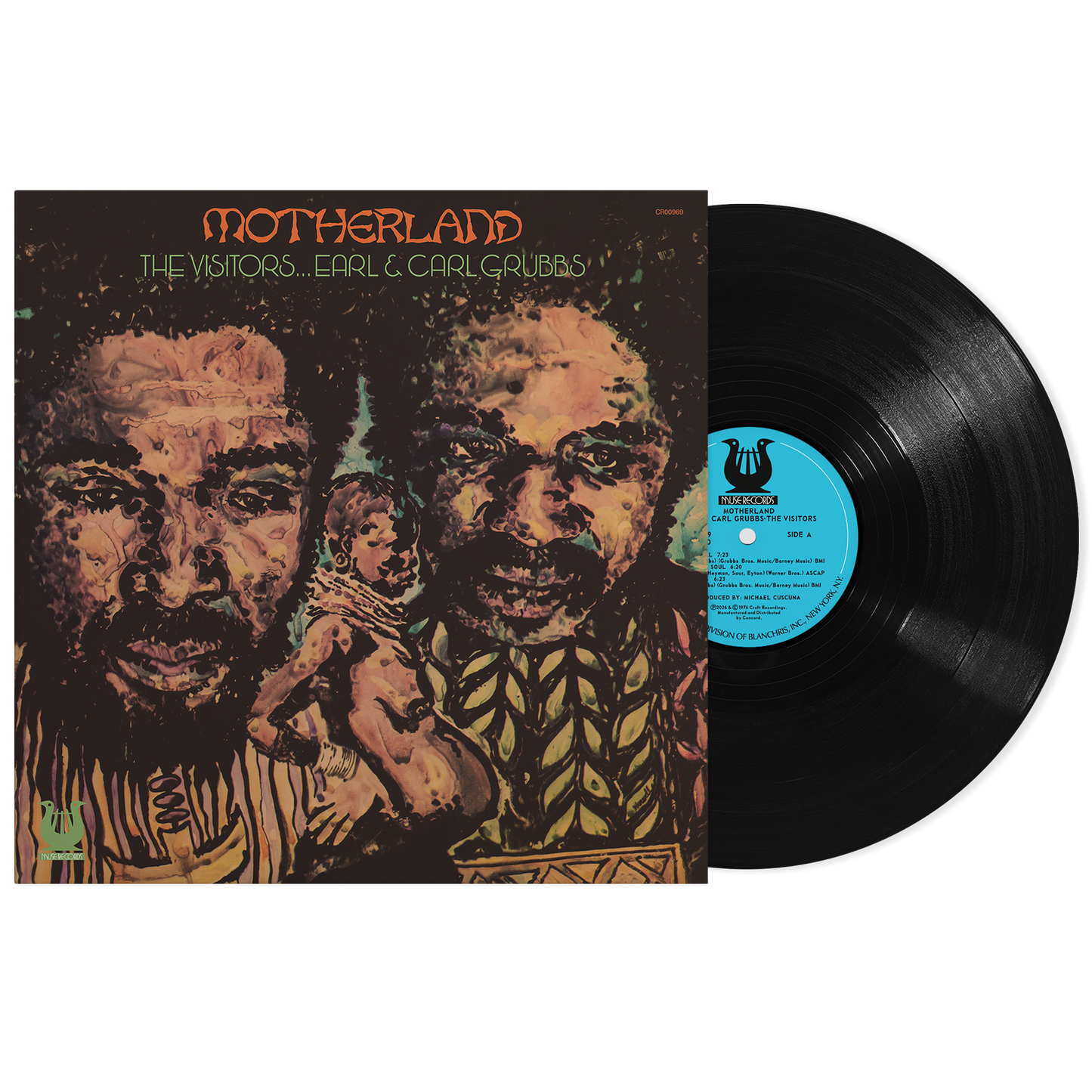 The Visitors - Motherland - Jazz Dispensary LP