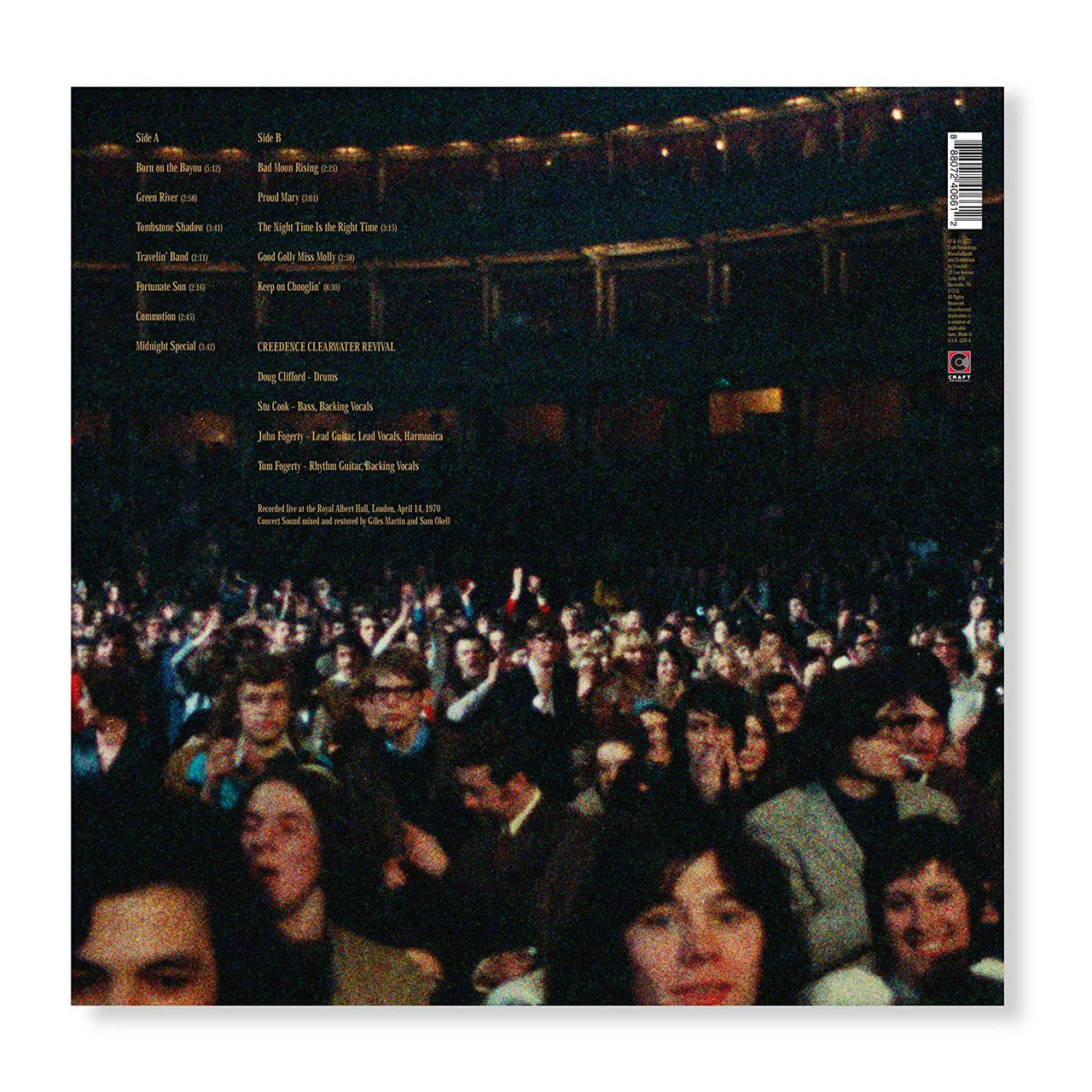 Creedence Clearwater Revival - At The Royal Albert Hall - LP