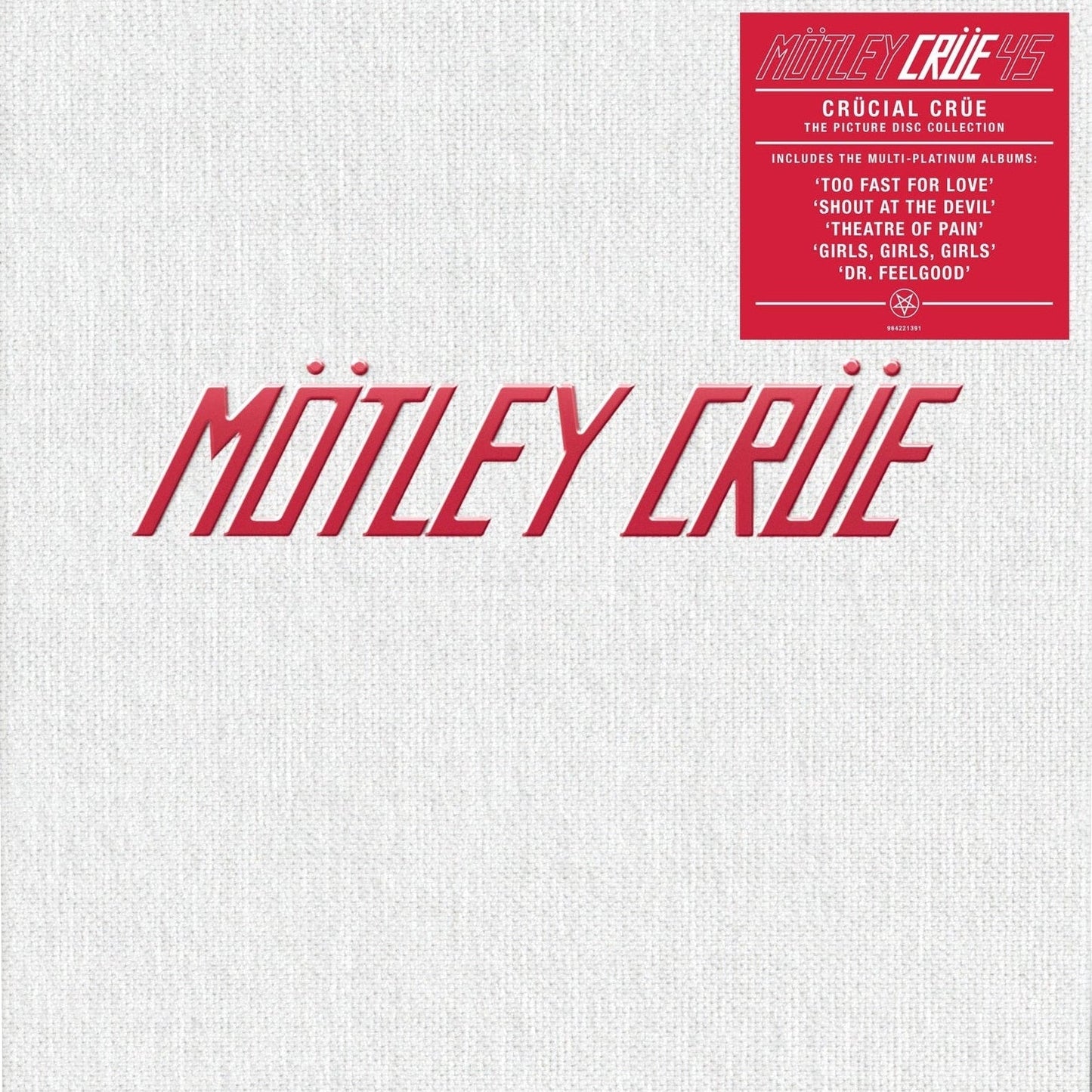 [Pre Order] Mötley Crüe - Crücial Crüe: The Picture Disc Collection - LP Box Set