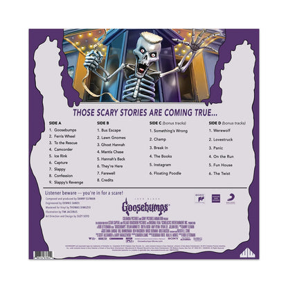 Goosebumps - Original Motion Picture Music by Danny Elfman - "HorrorLand" Color LP