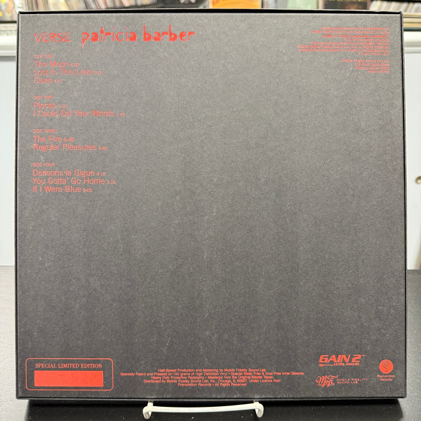 Patricia Barber - Verse - MFSL LP