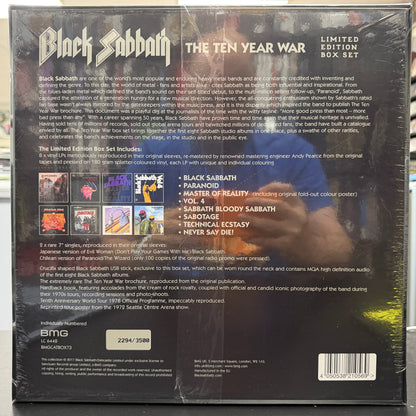 Black Sabbath - The Ten Year War - LP Box Set