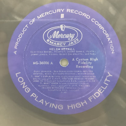 Helen Merrill - Helen Merrill - EmArcy LP