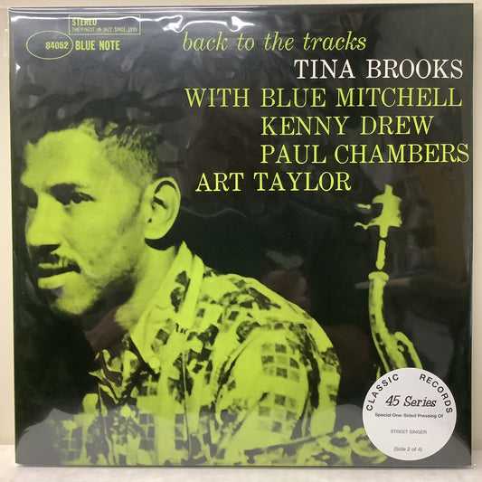 Tina Brooks - Back to the Tracks - Classic Records 1-Sided 45RPM 4x LP