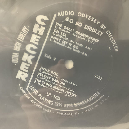 Bo Diddley - Go Bo Diddley - Autographed LP