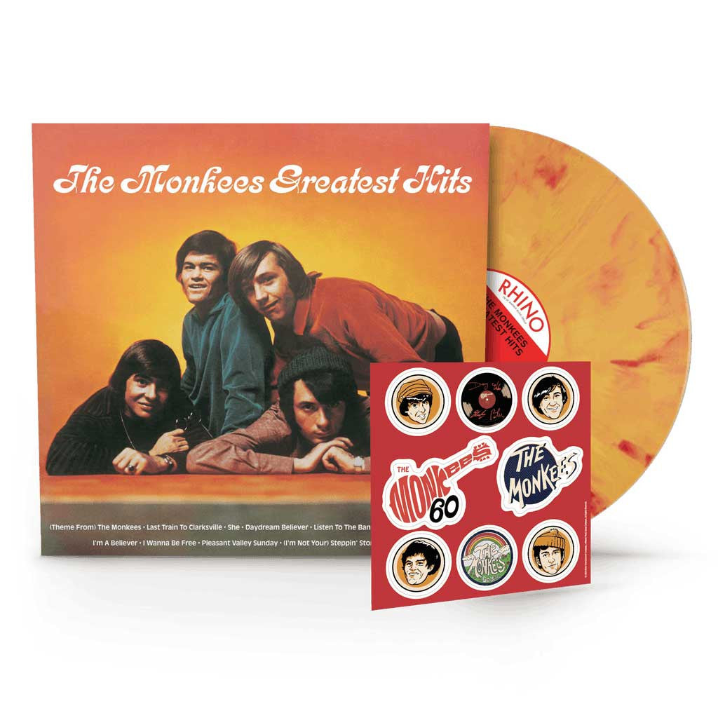 [Pre Order] The Monkees - Greatest Hits - Yellow Flame LP