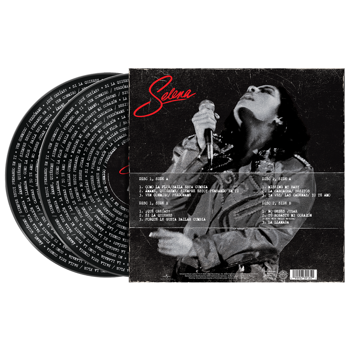 [Pre Order] Selena - Selena LIVE - Picture Disc LP