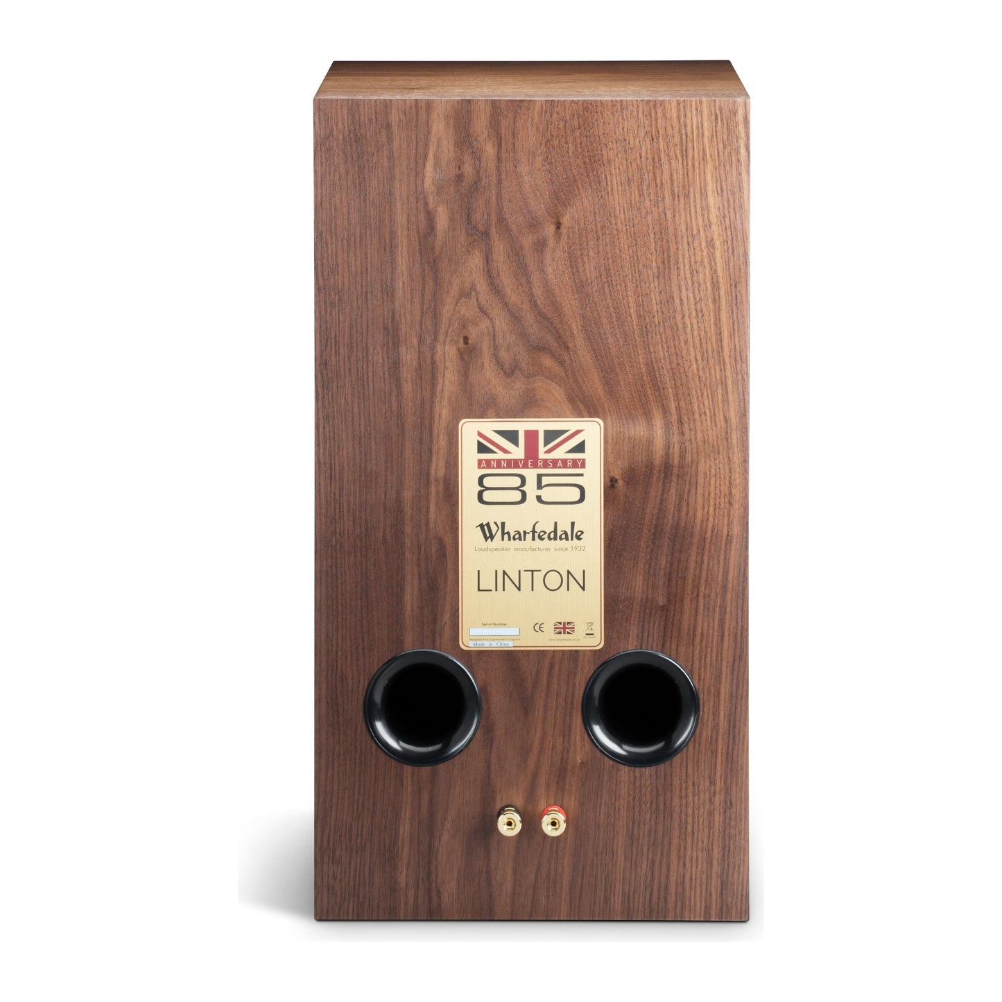 Wharfedale - Linton 85th Anniversary Walnut Bookshelf Speakers