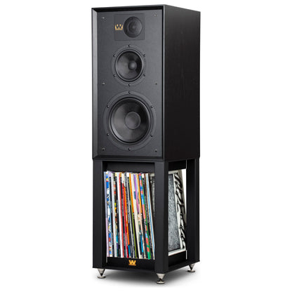 Wharfedale - Linton 85th Anniversary Walnut Bookshelf Speakers With Stands