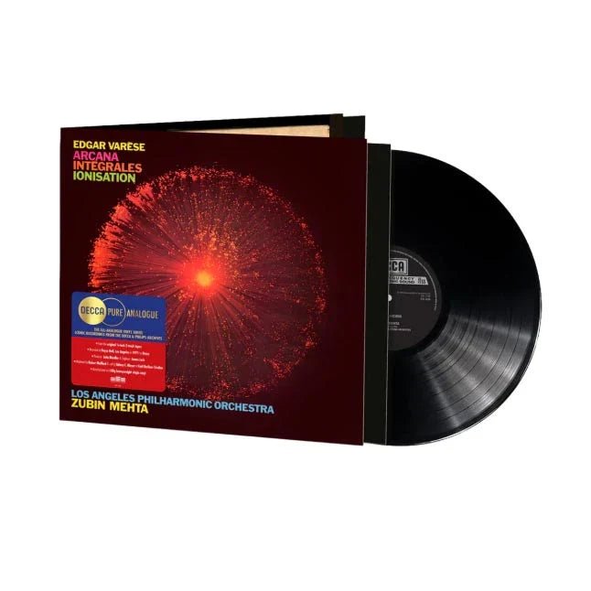 Zubin Mehta - Varese: Arcana, Integrales, Ionisation - Decca Pure Analogue Series LP