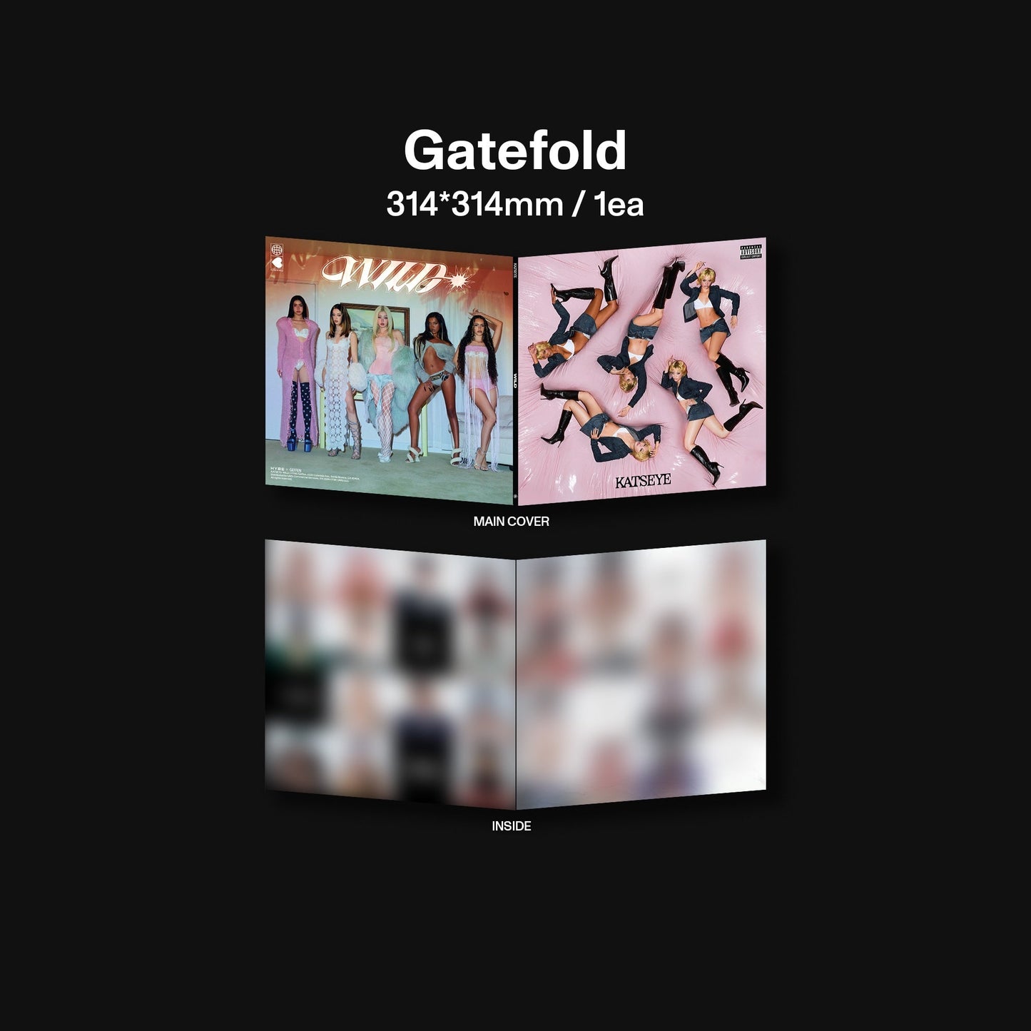 [Pre Order] KATSEYE - WILD - 12" EP *