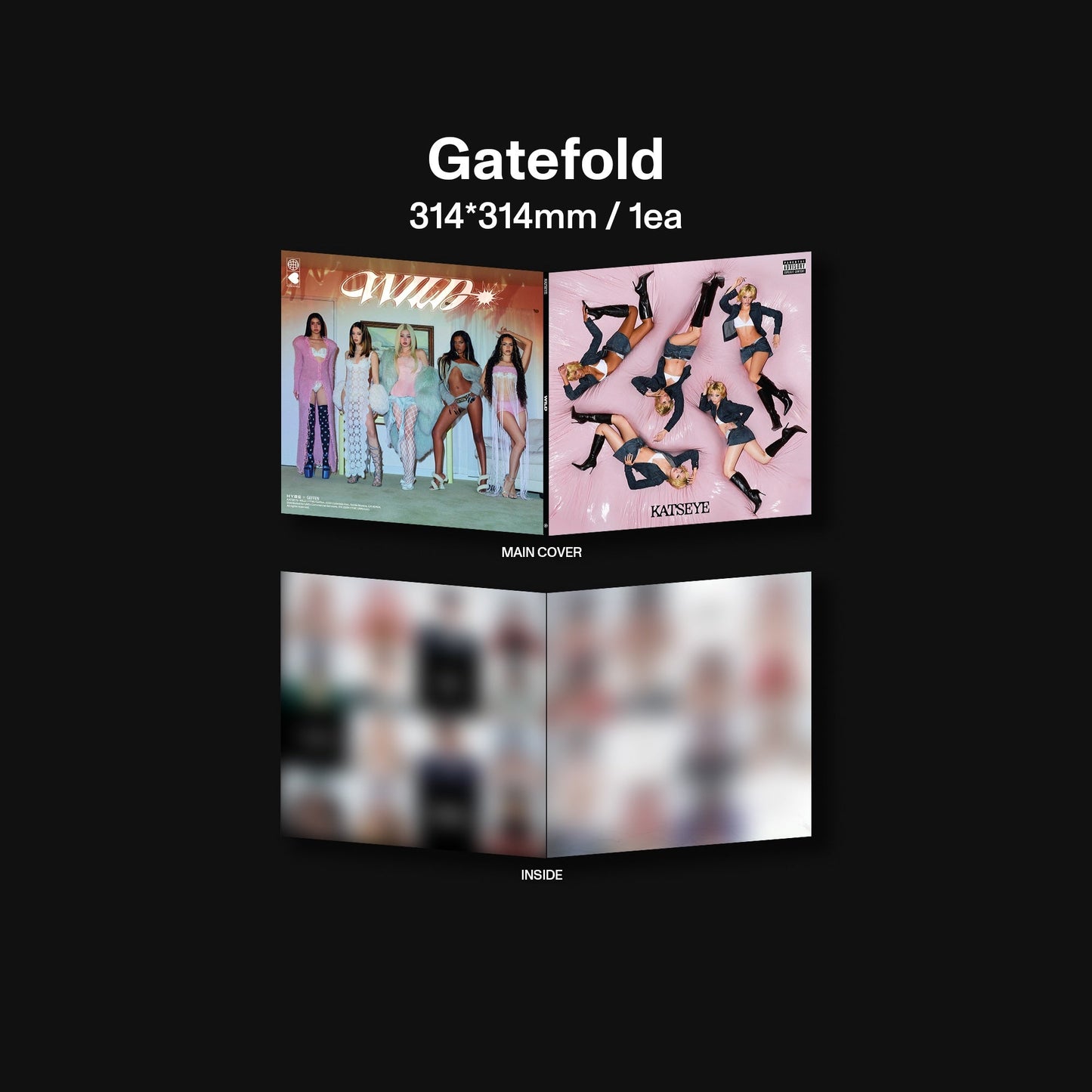 [Pre Order] KATSEYE - WILD - Indie 12" EP *