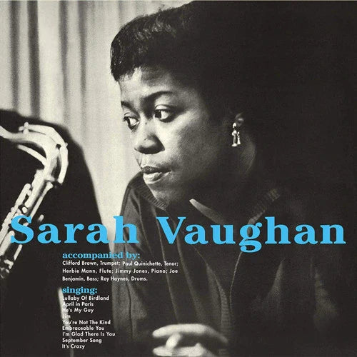 Sarah Vaughan - Sarah Vaughan with Clifford Brown - LP