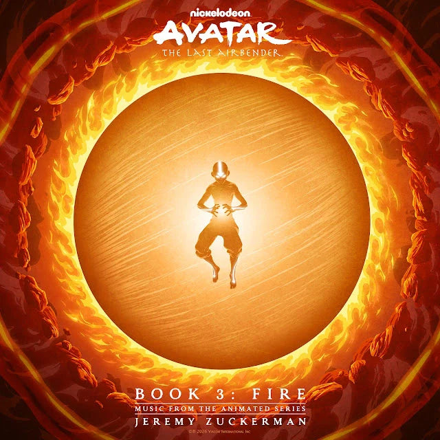 [Pre Order] Jeremy Zuckerman - Avatar: The Last Airbender - Book 3: Fire (Music From The Animated Series) - LP