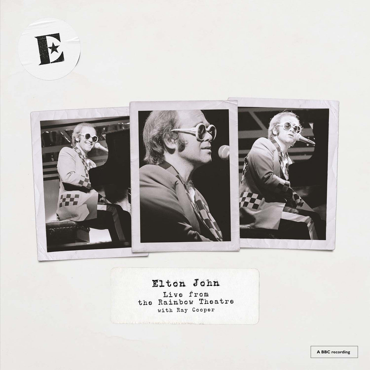 Elton John - Live from the Rainbow Theatre with Ray Cooper - LP