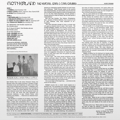 The Visitors - Motherland - Jazz Dispensary LP