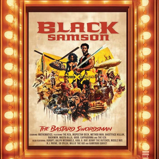 Wu-Tang & Mathematics - Black Samson, The Bastard Swordsman - LP