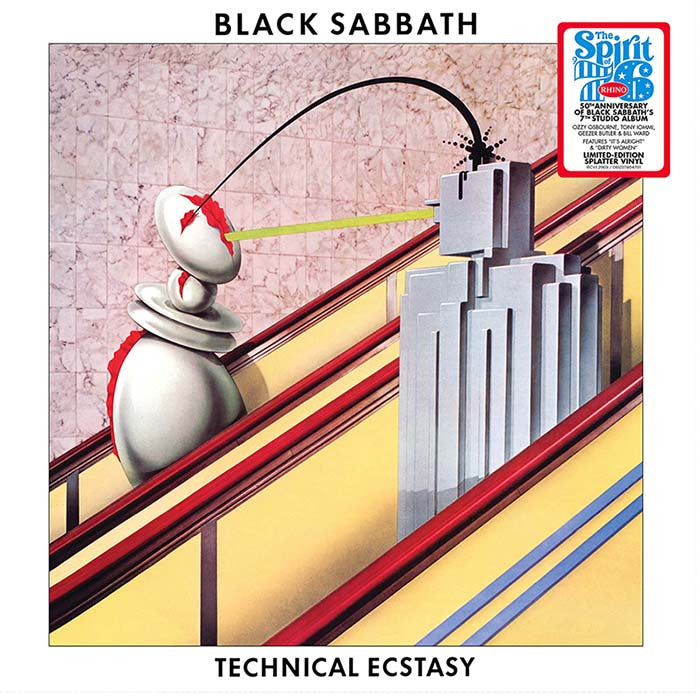 [Pre Order] Black Sabbath - Technical Ecstasy - Clear/Green/Black Splatter LP