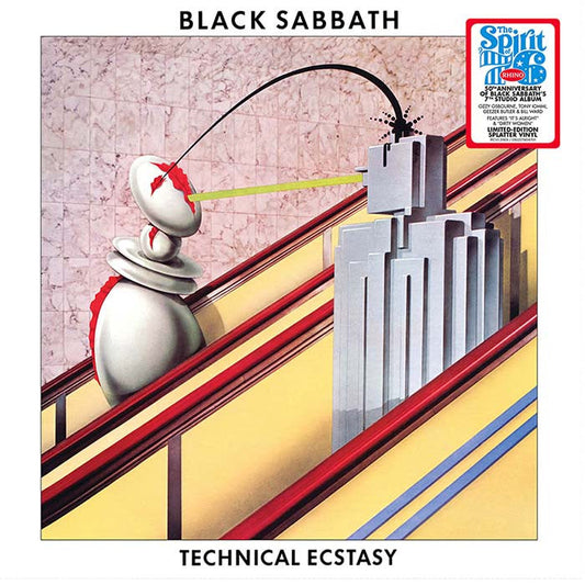[Pre Order] Black Sabbath - Technical Ecstasy - Clear/Green/Black Splatter LP