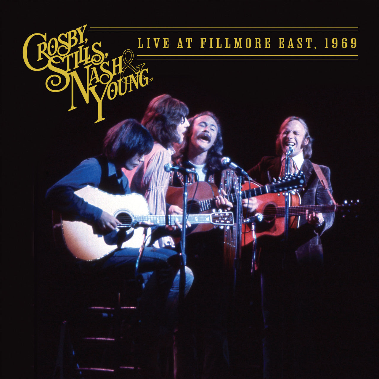 Crosby, Stills, Nash & Young - Live at Fillmore East, 1969 - LP