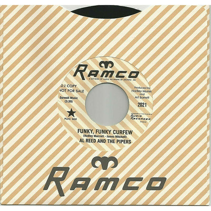 Al Reed / Soul Blenders Funky, Funky Curfew & Funky Night Club - 45 rpm 7"
