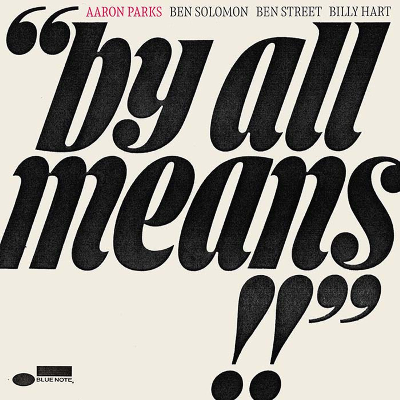 Aaron Parks - By All Means - LP